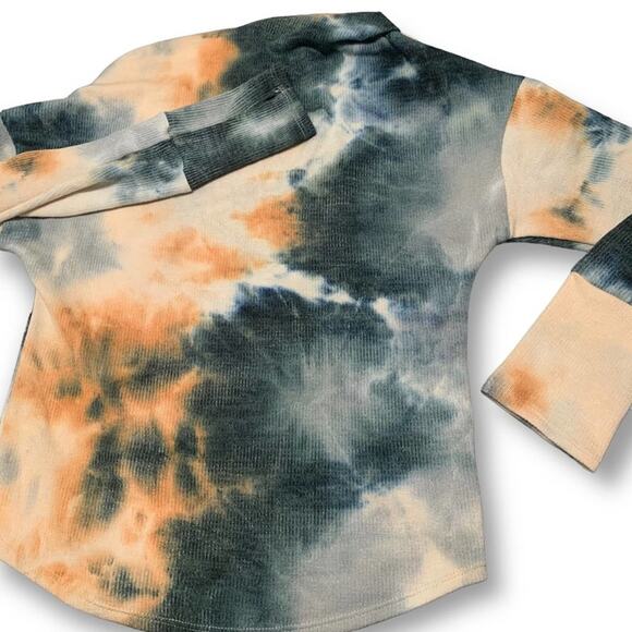 XXL Thrashed Distressed Off Shoulder Earthbound Long Sleeve Burn OUT XXL - Picture 3 of 12